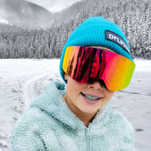 Black RoShamBo Youth Snow Goggles