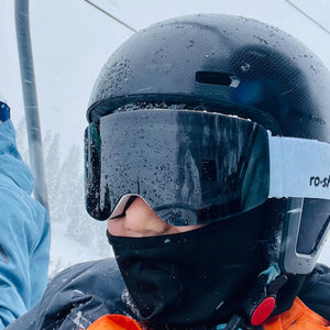 Black RoShamBo Youth Snow Goggles