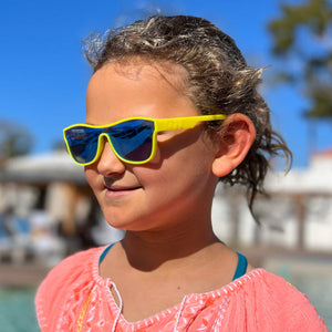 Black Roshambo Junior Single Shield Sunglasses