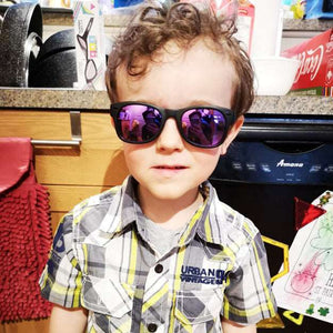 Black RoShamBo Toddler Sunglasses