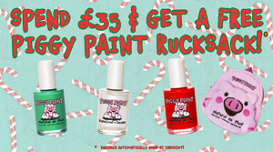 Piggy Paint Kid Friendly Nail Polish (Full Bottle Size - 15ml)