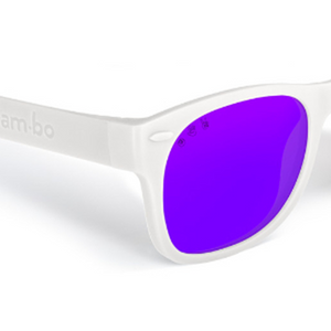 White RoShamBo Toddler Sunglasses