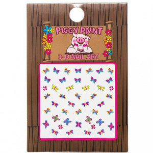 Piggy Paint Kid Friendly 3D Nail Art Stickers