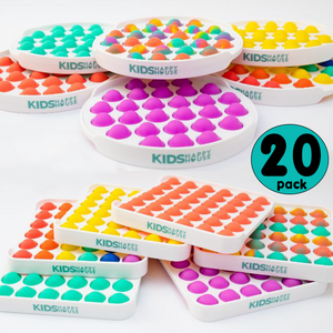 Bumper Pack of Bubble Pop Fidget Sensory Toy for Party Bags Huge Party - 20 Fidget Poppers
