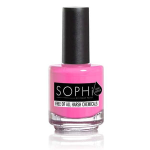 SOPHi Non Toxic Adult Nail Polish It's a Girl Thing - Matte Bright Pink