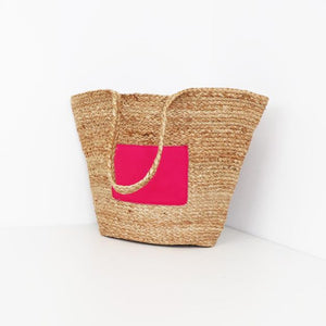 Maxi Jute Tote Bag by The Code