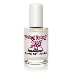 Piggy Paint Kid Friendly Nail Polish (Full Bottle Size - 15ml) Basecoat