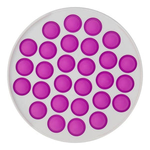 Bubble Pop Fidget Toy Purple Round