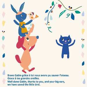 Gabin Rabbit Activity Mat by ebulobo
