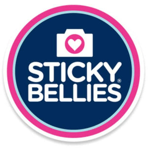 Sale: Sticky Bellies Baby Milestones by Month Sticker Sets