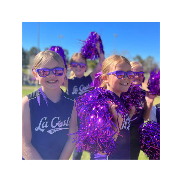 Dark Purple RoShamBo Baby Sunglasses