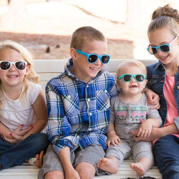 Light Blue RoShamBo Junior Sunglasses