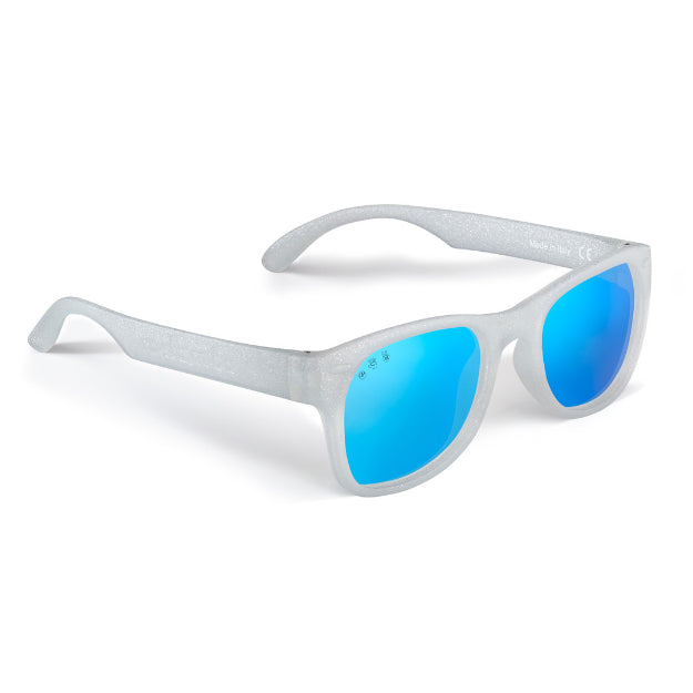 Glitter White RoShamBo Junior Sunglasses