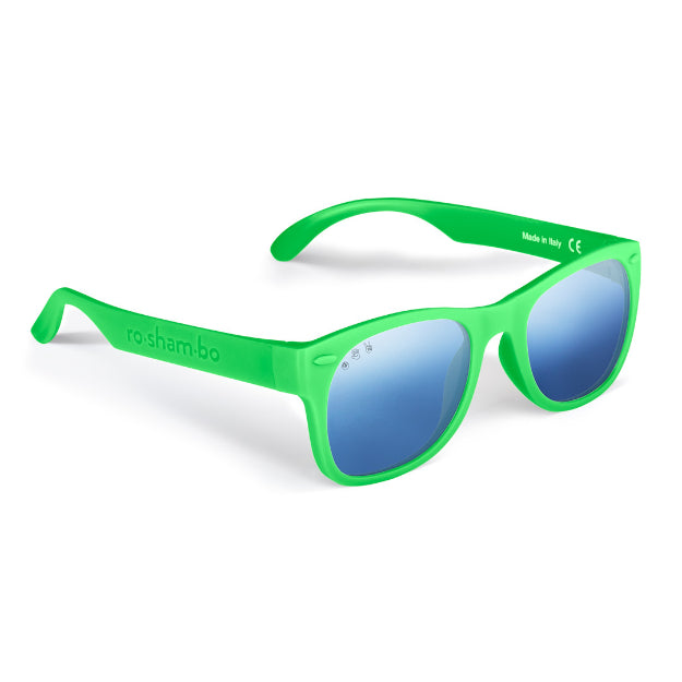 Green RoShamBo Baby Sunglasses