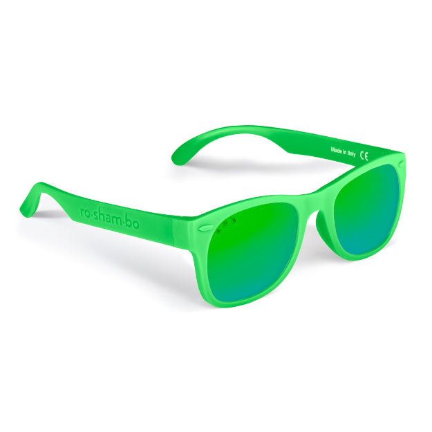 Green RoShamBo Baby Sunglasses