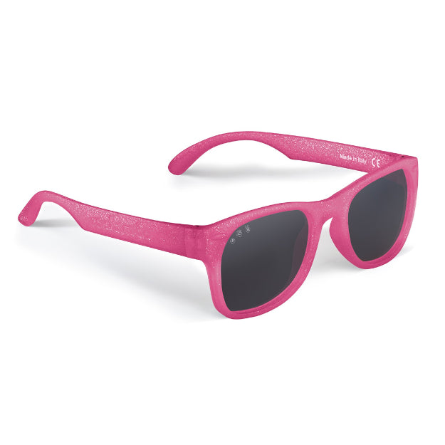 Glitter Pink RoShamBo Baby Sunglasses