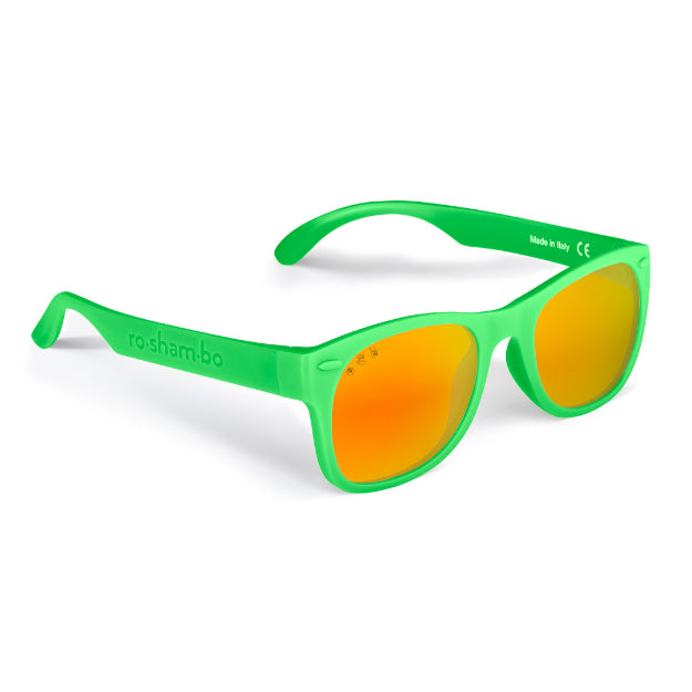 Green RoShamBo Baby Sunglasses