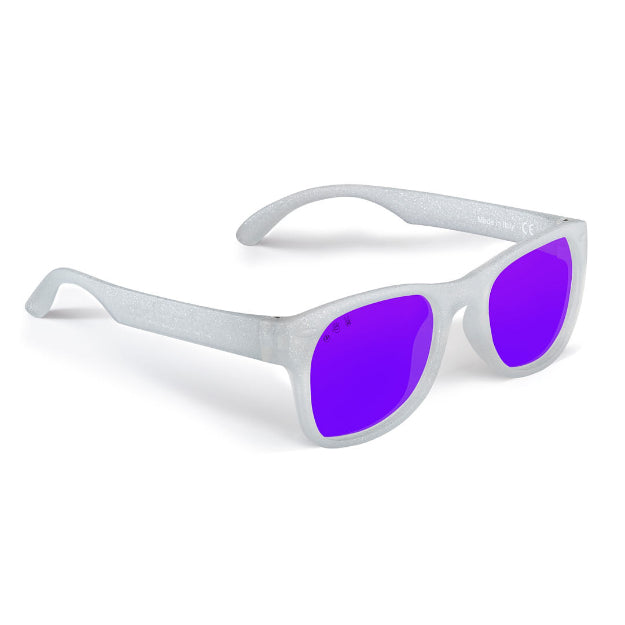 Glitter White RoShamBo Junior Sunglasses