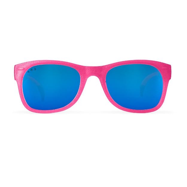 Glitter Pink RoShamBo Baby Sunglasses