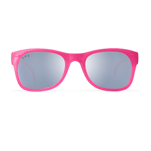 Glitter Pink RoShamBo Baby Sunglasses