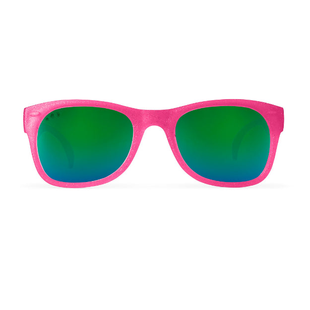 Glitter Pink RoShamBo Baby Sunglasses