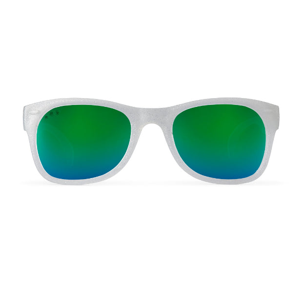 Glitter White RoShamBo Junior Sunglasses