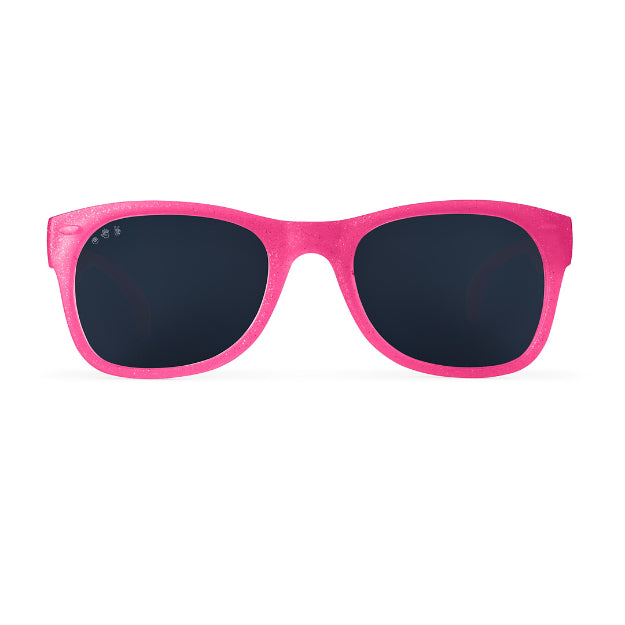Glitter Pink RoShamBo Baby Sunglasses