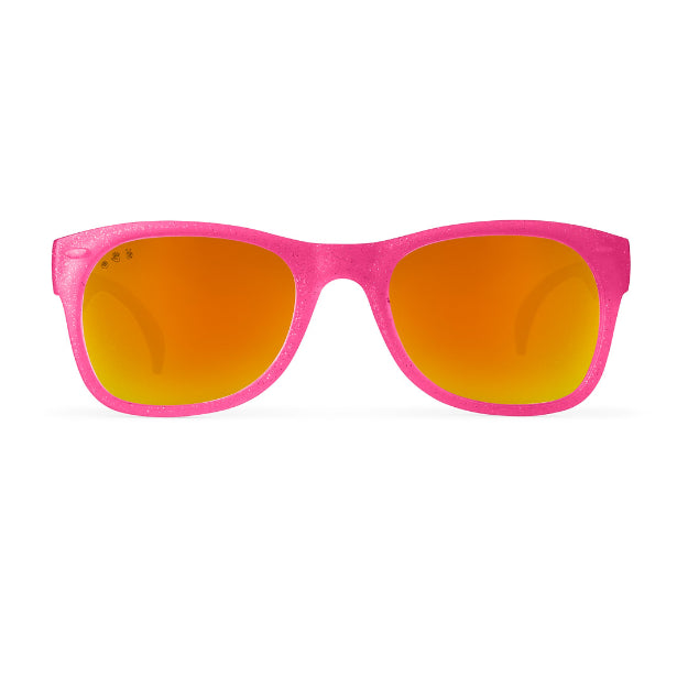 Glitter Pink RoShamBo Baby Sunglasses