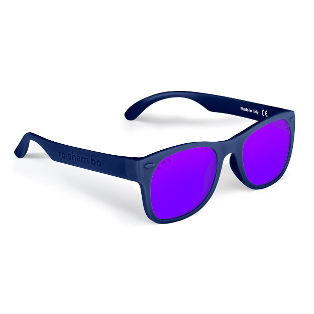Navy Blue RoShamBo Junior Sunglasses
