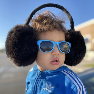 Light Blue RoShamBo Toddler Sunglasses