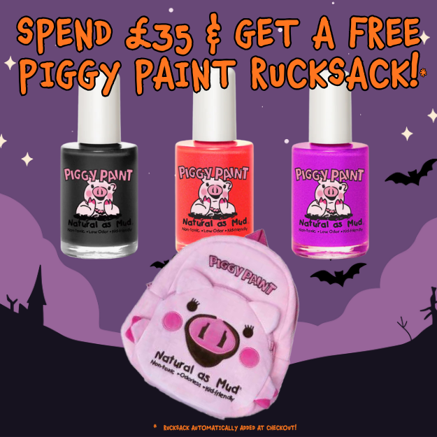 Piggy Paint Kid Friendly Nail Polish (Full Bottle Size - 15ml)