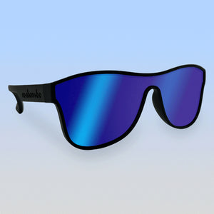 Black Roshambo Toddler Single Shield Sunglasses