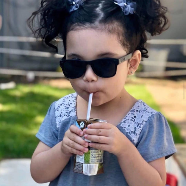 Black RoShamBo Toddler Sunglasses