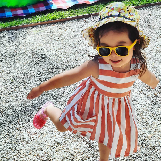 Yellow RoShamBo Junior Sunglasses