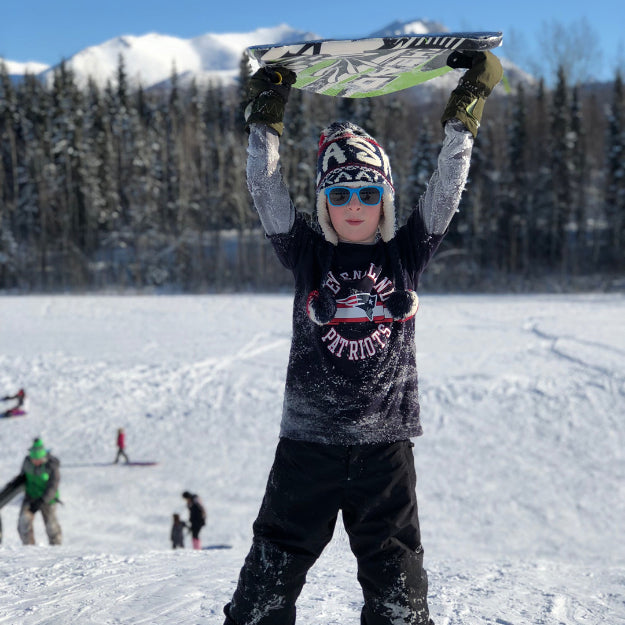 Light Blue RoShamBo Junior Sunglasses