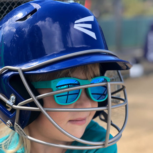 Teal RoShamBo Junior Sunglasses