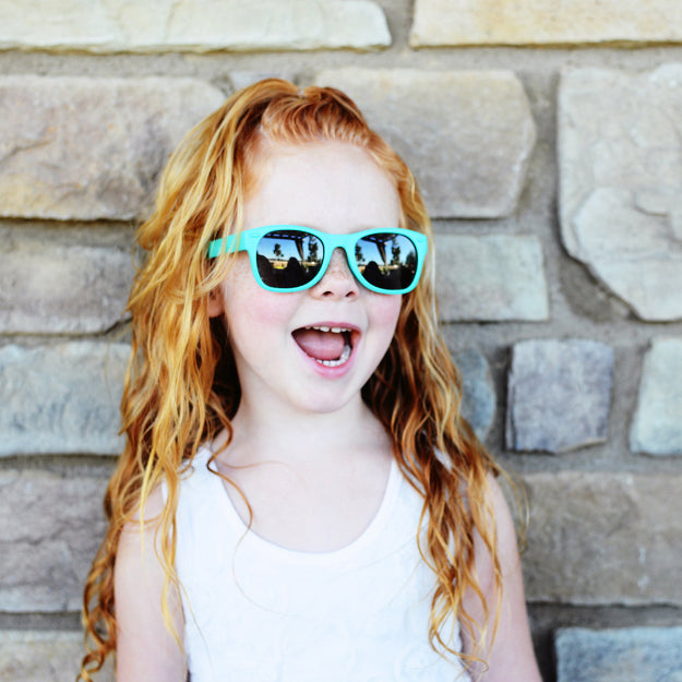 Teal RoShamBo Junior Sunglasses