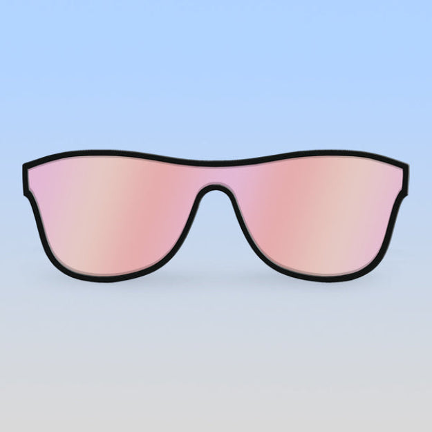 Black Roshambo Toddler Single Shield Sunglasses
