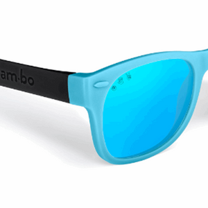 Blue & Black RoShamBo Baby Sunglasses