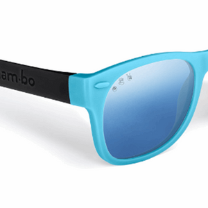 Blue & Black RoShamBo Baby Sunglasses