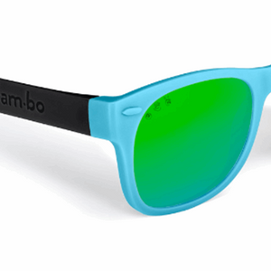 Blue & Black RoShamBo Baby Sunglasses