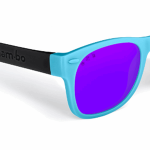 Blue & Black RoShamBo Baby Sunglasses