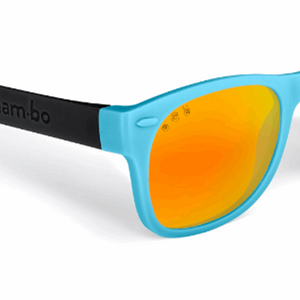 Blue & Black RoShamBo Baby Sunglasses