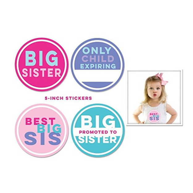 Sale: Sticky Bellies Baby Milestones by Month Sticker Sets