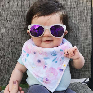 Grey Frosted RoShamBo Baby Sunglasses