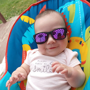 Black RoShamBo Baby Sunglasses