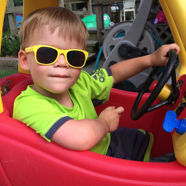 Yellow RoShamBo Junior Sunglasses