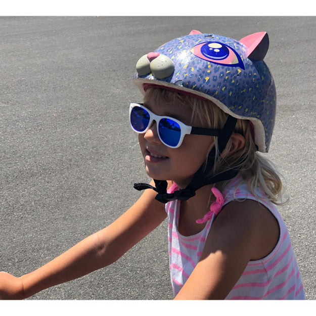 White & Black RoShamBo Baby Sunglasses