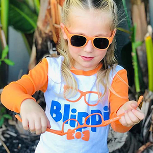 Orange RoShamBo Toddler Sunglasses