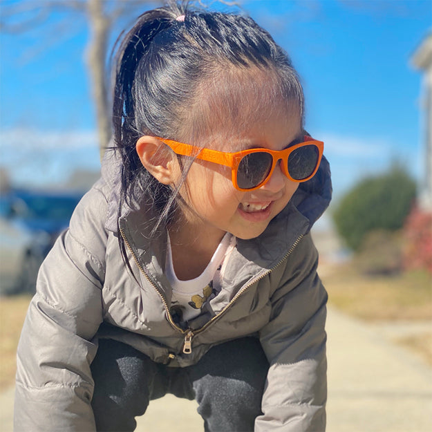 Orange RoShamBo Junior Sunglasses